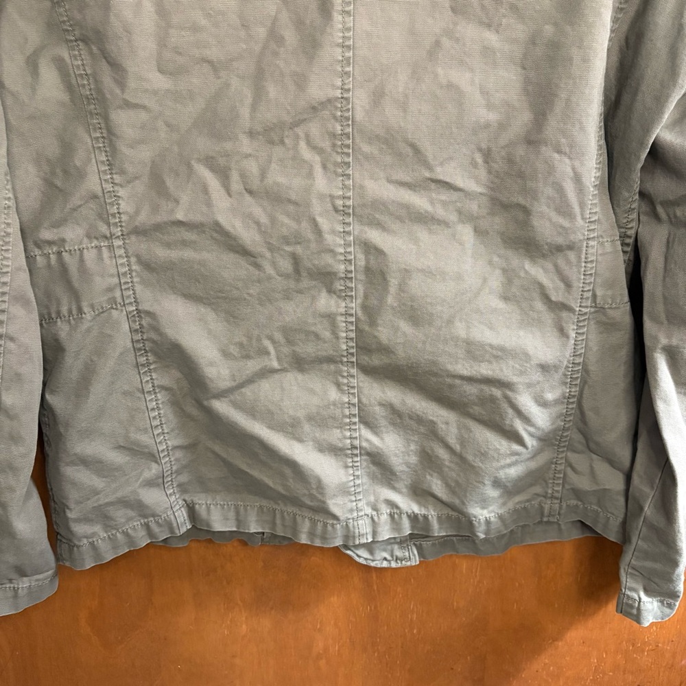 American Eagle Men's Vintage Olive Green Field Jacket Army Military Y2K Chore - Picture 9 of 14